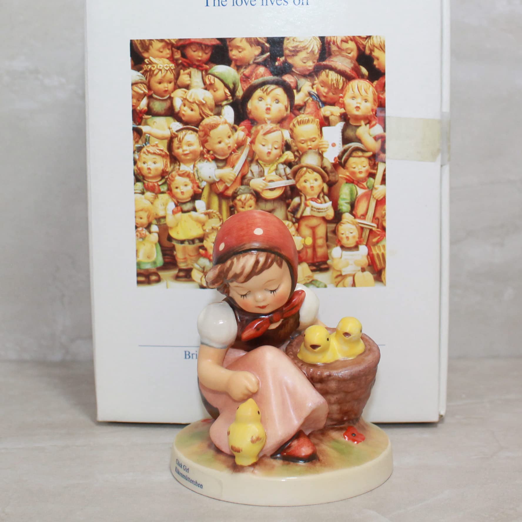 Amazon.com: Hummel Figurine: 57/0, Chick Girl : Home & Kitchen