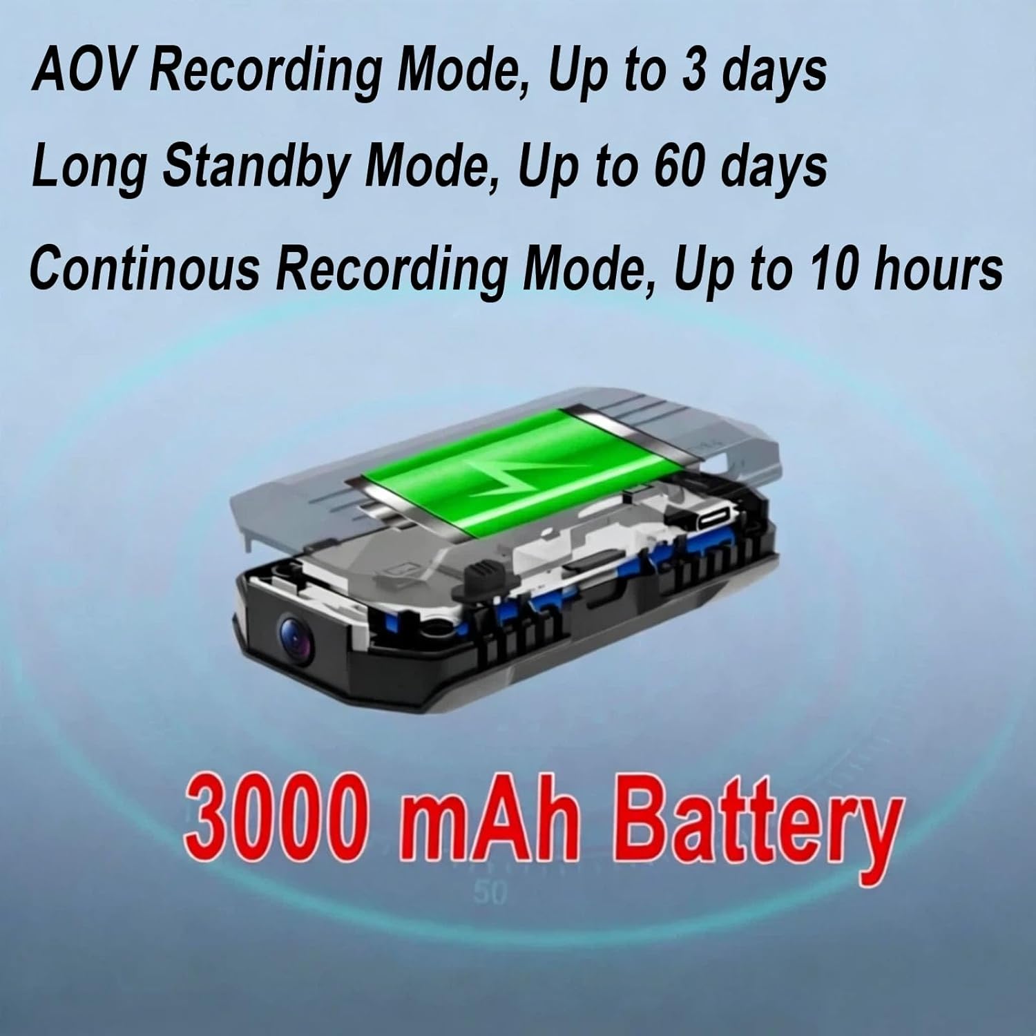 4K Mini Portable 4G LTE Cellular Security Camera with SIM Card, Magnetic Mount, 60-Day Standby Time, Color Night Vision, AI Motion Detection, No WiFi Required (W-08)