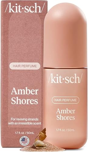 Kitsch Hair Perfume for Women – Hair Spray & Body Mist – Amber Shores, 50mL