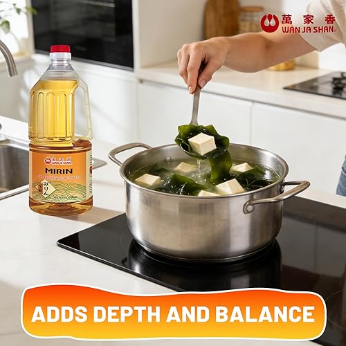 Miniatura 8 de WAN JA SHAN Vino de arroz dulce Mirin, 15 FZ