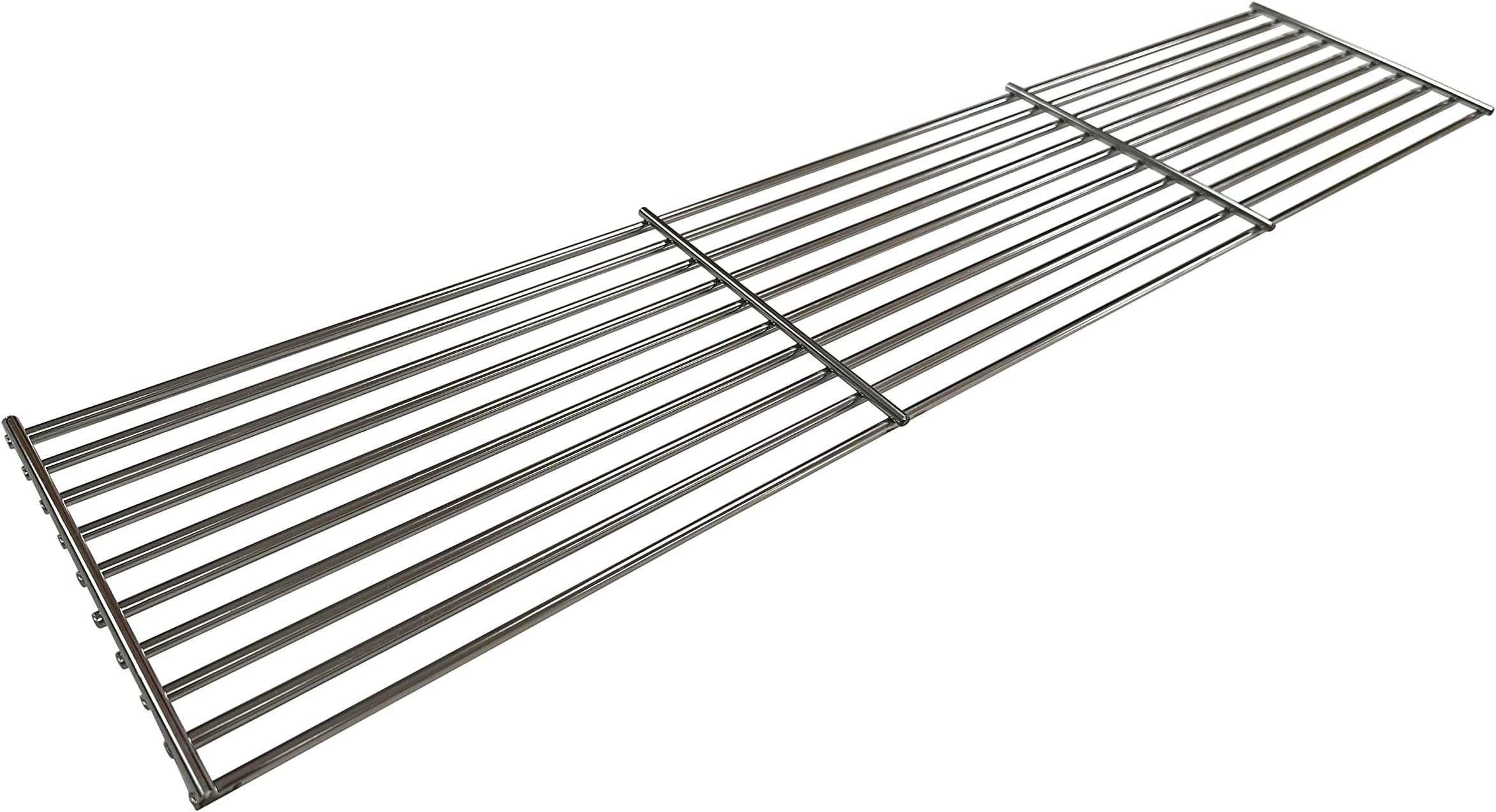 SunshineBBQs Heavy Duty Stainless Steel BBQ Warming Grill, Charcoal, 91cm x 19.5cm