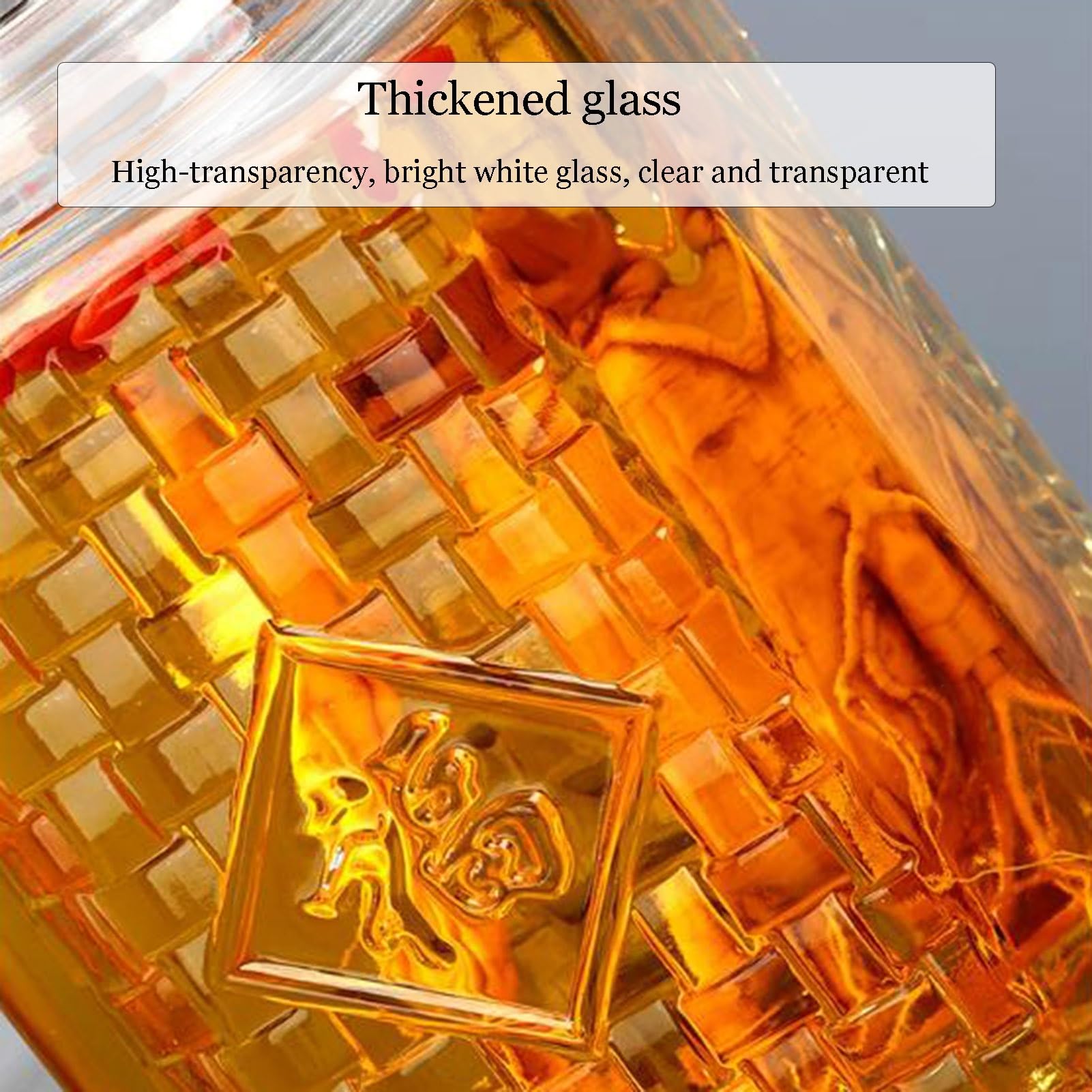 Distributeur de boissons chaudes ou froides en verre transparent avec support, idéal pour les fêtes, le bureau, le camping et les événements en plein air