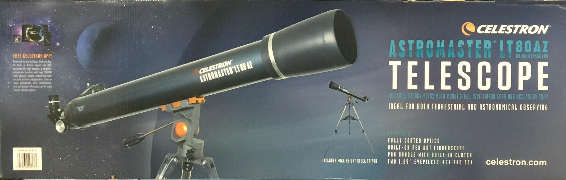 AstroMaster LT 80AZ Telescope