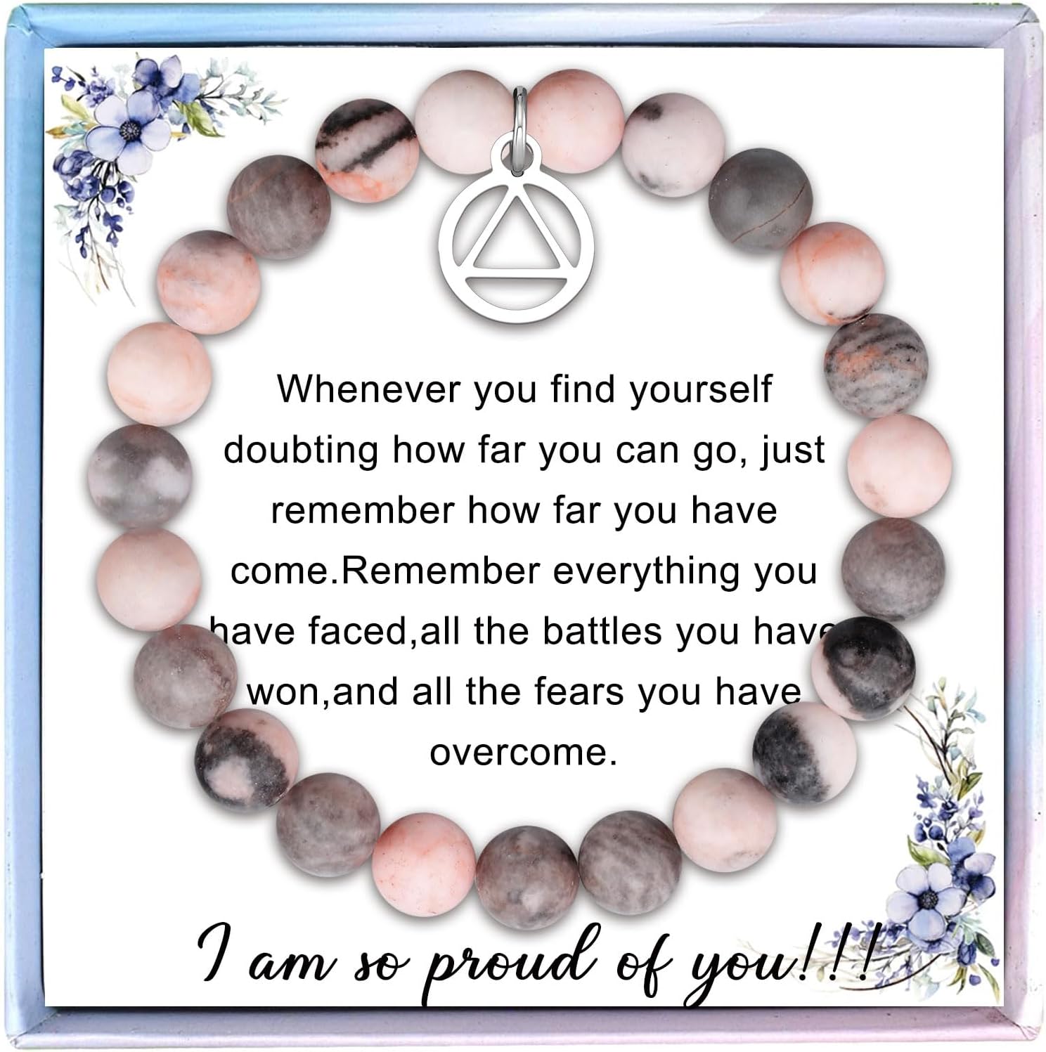 Fullrainbow Sobriety Gifts for Women Sobriety Bracelet Sobriety Gifts Sober Gifts for Women Sobriety Gifts for Men Best Sobriety Gifts