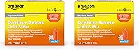 Vista 9 de Yaxa Basic Care Cápsulas diurnas para aliviar el resfriado y la gripe, medicamentos para los síntomas del resfriado severo y la gripe como dolor