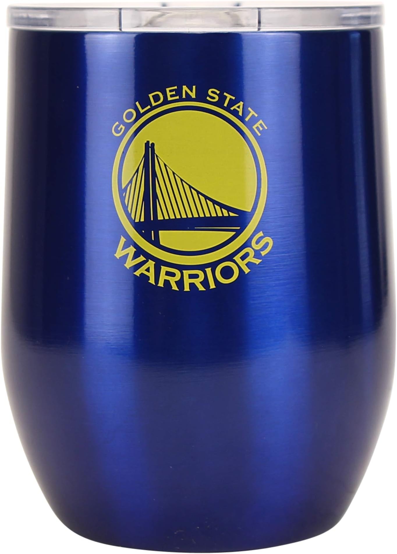 Boelter Brands NBA Golden State Warriors Drink Tumbler Steel 16 Curved, Team Colors, One Size