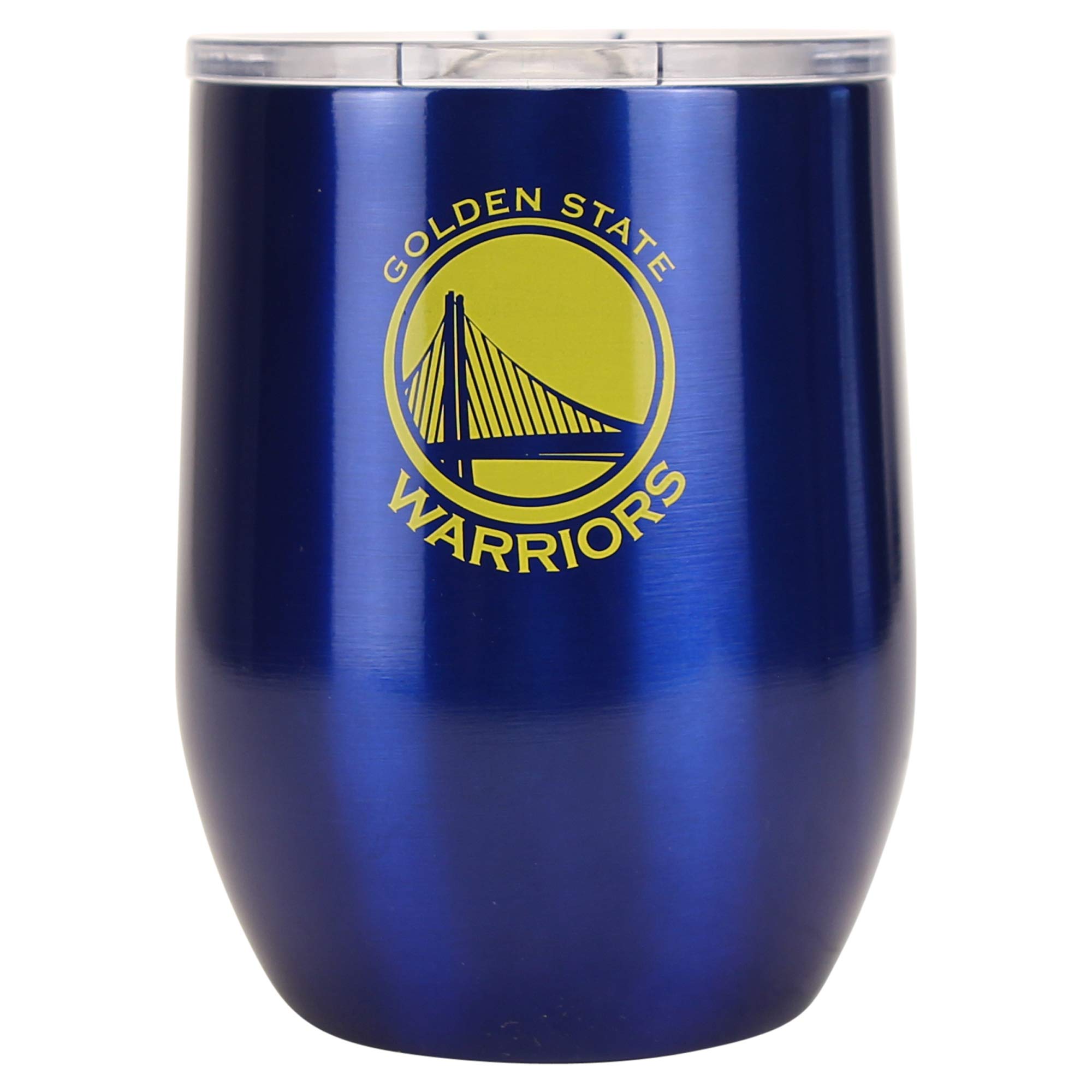 Boelter Brands NBA Golden State Warriors Drink Tumbler Steel 16 Curved, Team Colors, One Size