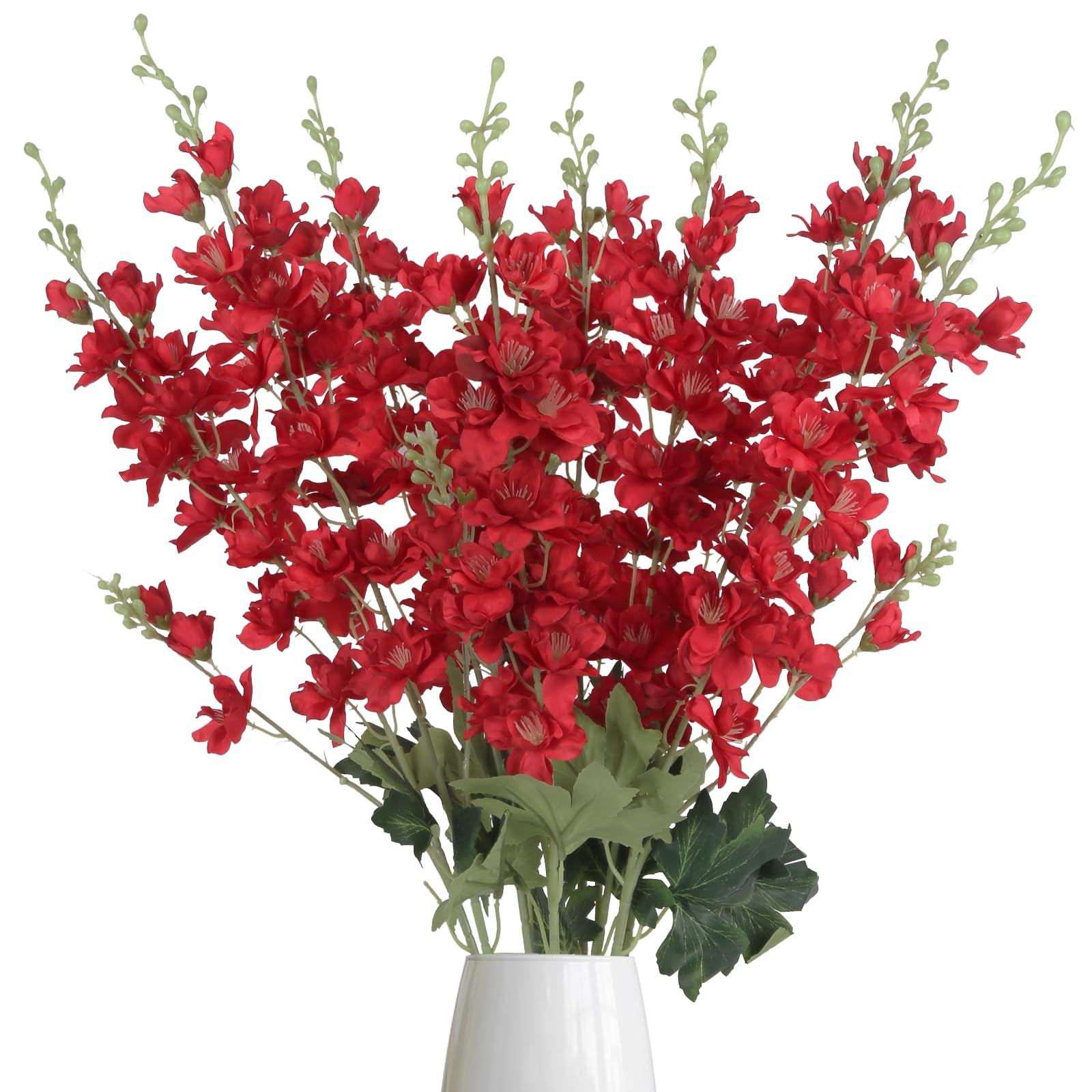 Fqueelvys Red Delphinium 8 pack