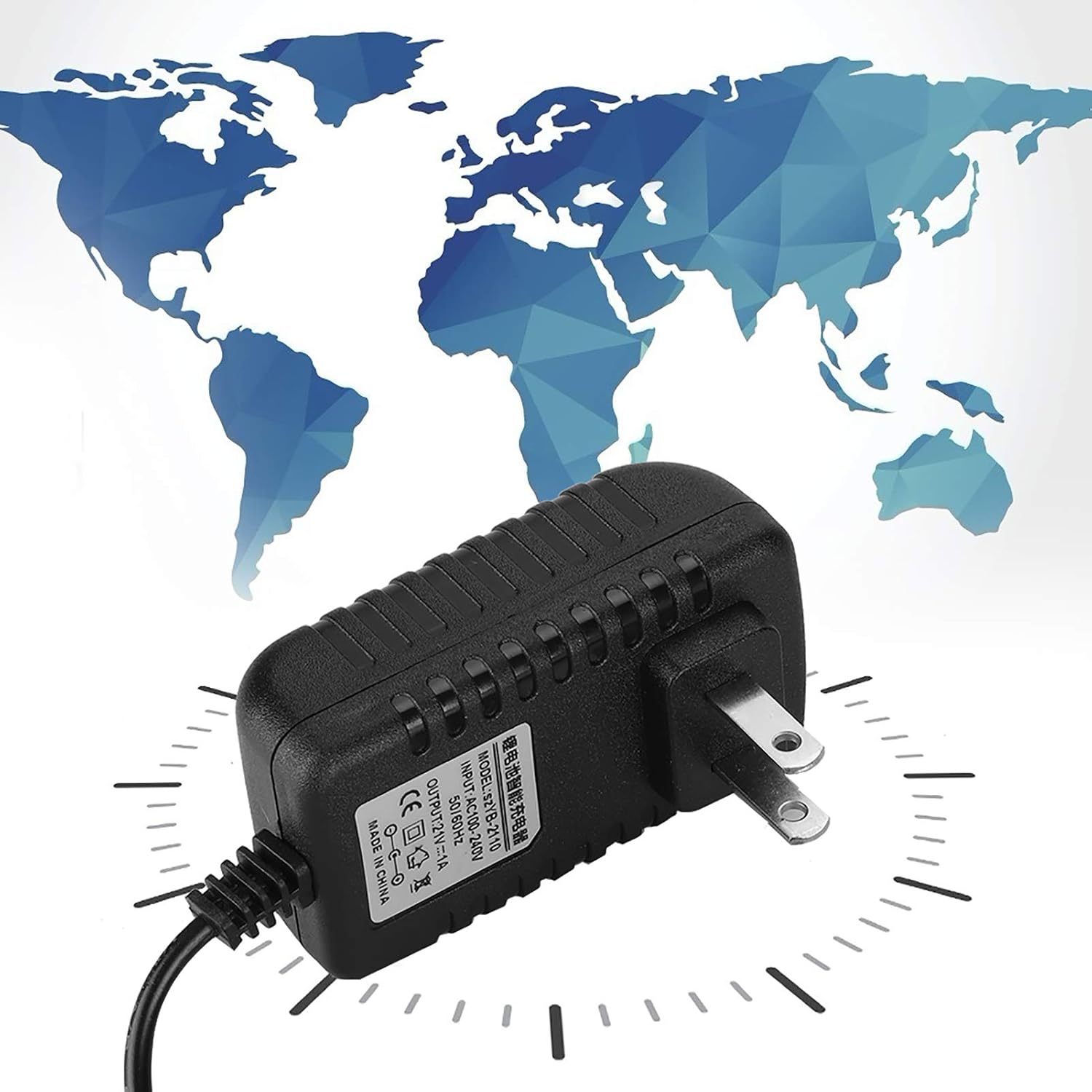 Wall Adapter Power Supply - 9V DC 650mA