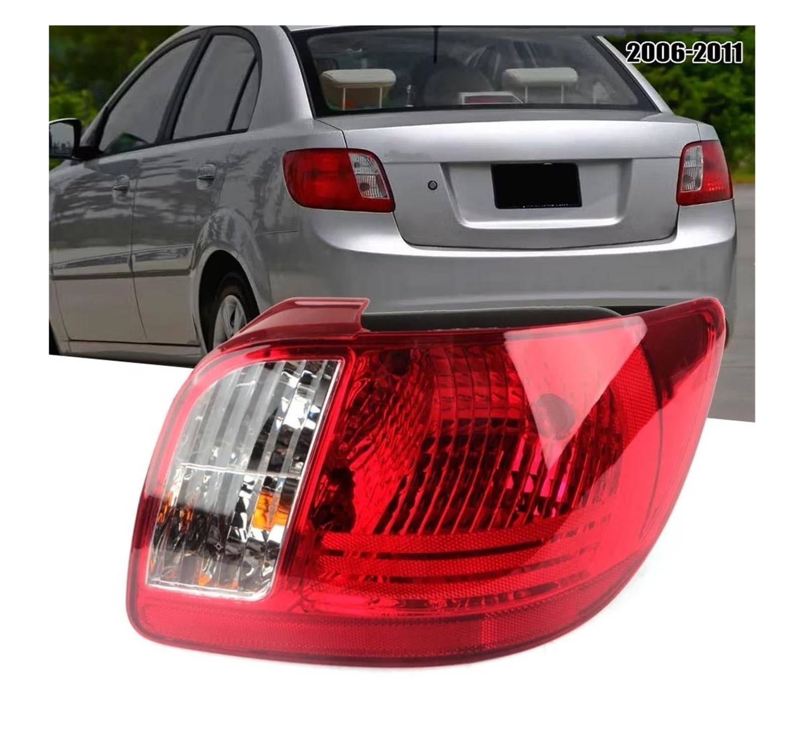 Intermitentes Para KIA Para RIO RIO5 2006-2011 Luz Trasera De Freno Con Lado Izquierdo Derecho Luces Antiniebla Traseras(Right 1Pc)