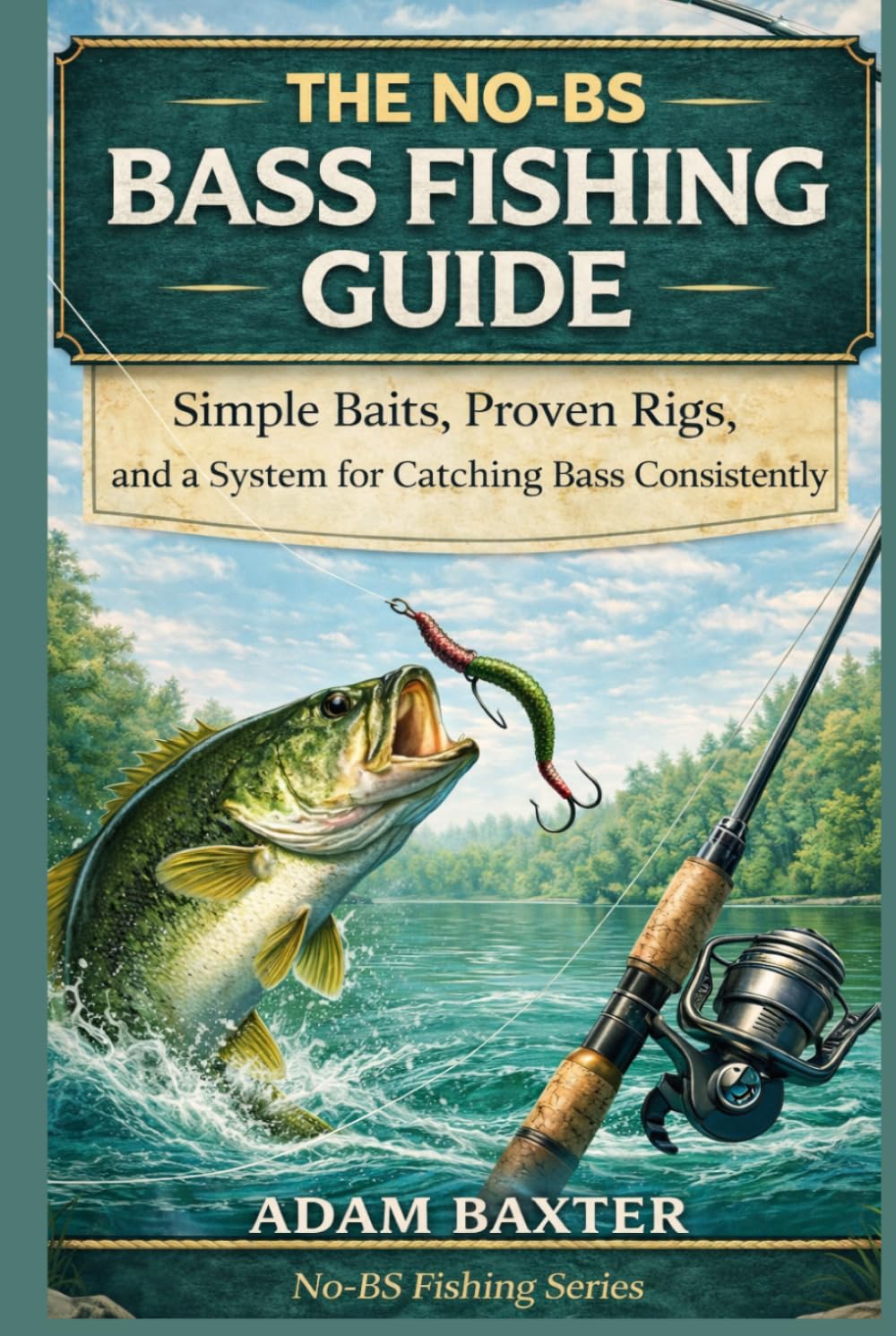 The No-BS Bass Fishing Guide for Beginners: Simple Baits, Proven Rigs, and a System for Catching Bass Consistently (No-BS Fishing Series)