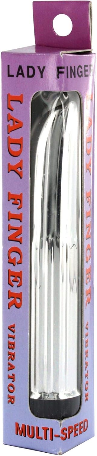 SEVENCREATIONS LADY LUST MINI VIBRATOR SILVER MINX : Amazon ...