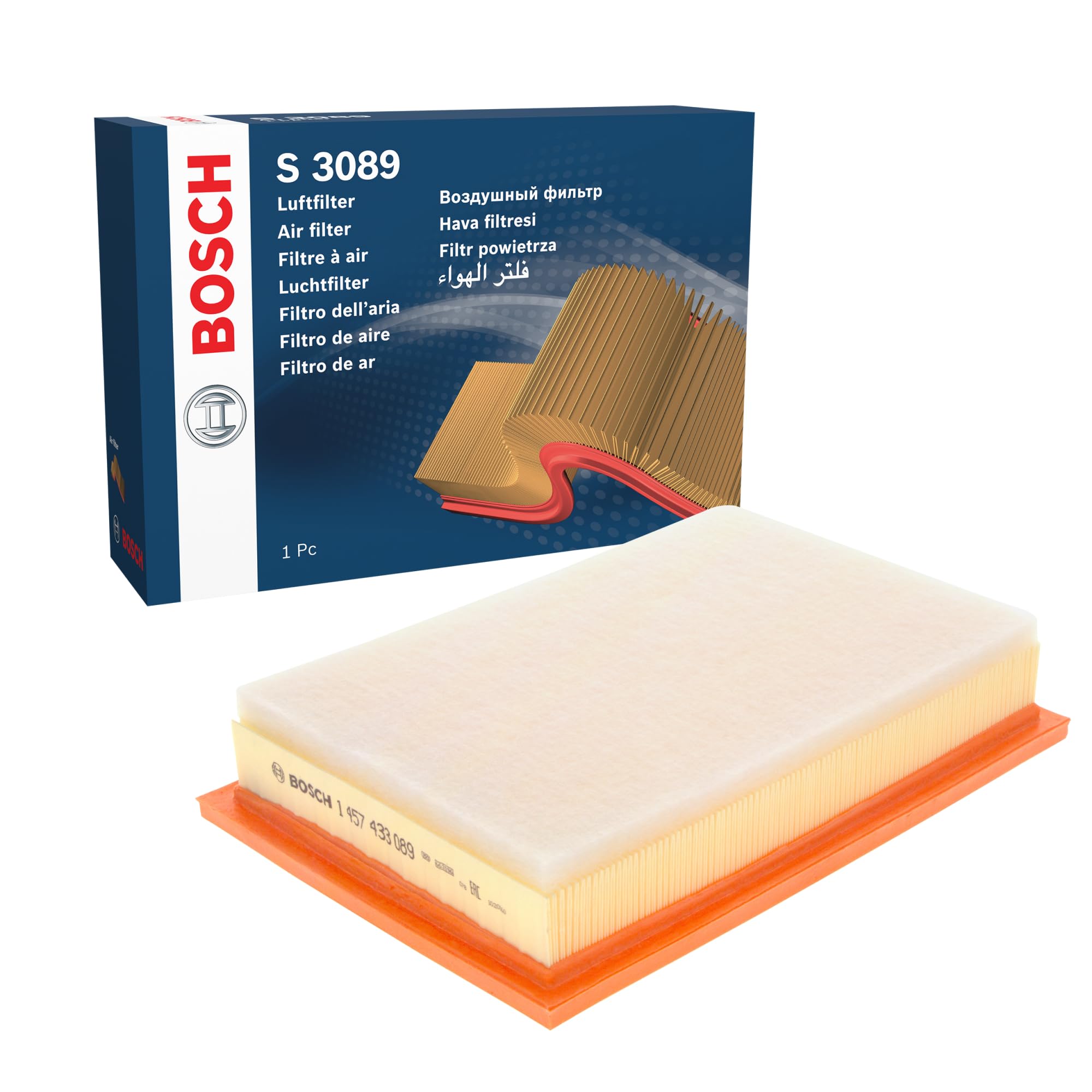 Bosch S3089 - Luftfilter Auto