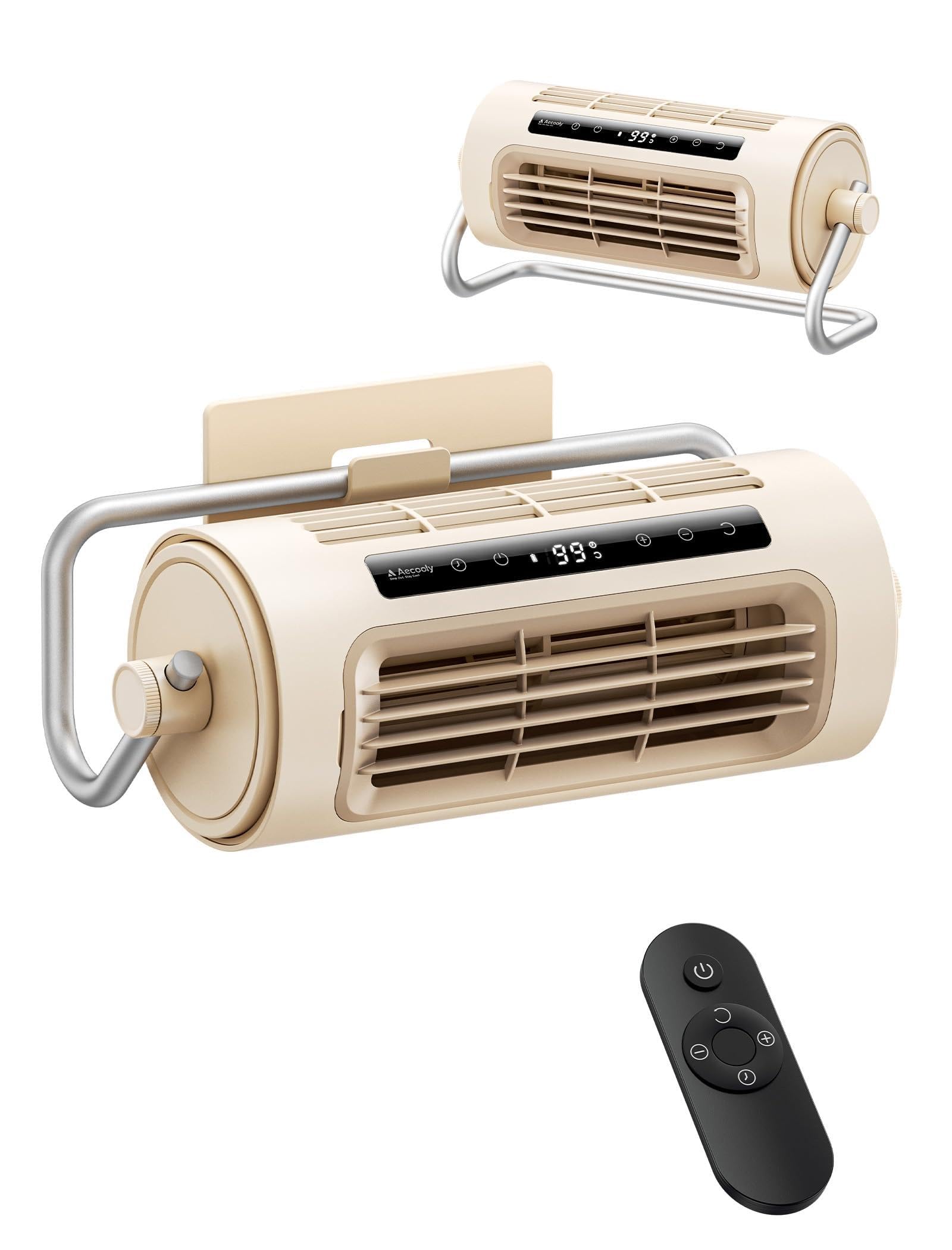 Amazon.com: Aecooly Powerful Wall Mount Tower Fan, 8000mAh Battery