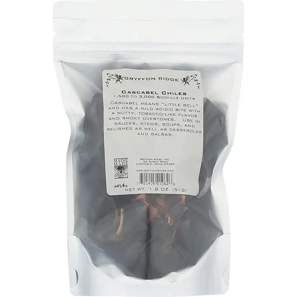 GRYFFON RIDGE SPICE Cascabel Chiles, 1.8 OZ 1
