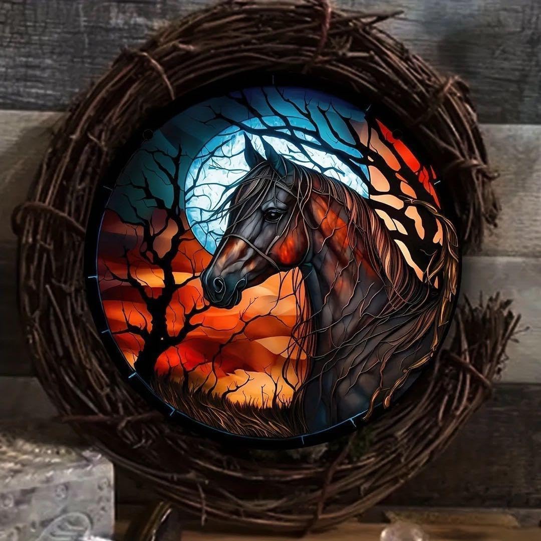 Amazon.co.jp: ステンドグラス風 壁掛 サンキャッチャー