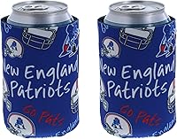 Vista 72 de Soporte aislante para latas y botellas de fútbol americano enfriador de bebidas Huggie (Nueva Orleans (Saints) - Negro)