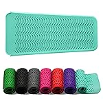 ZAXOP Resistant Silicone Mat Pouch for Flat Iron, Curling Iron,Hot Hair Tools (Mintgreen)