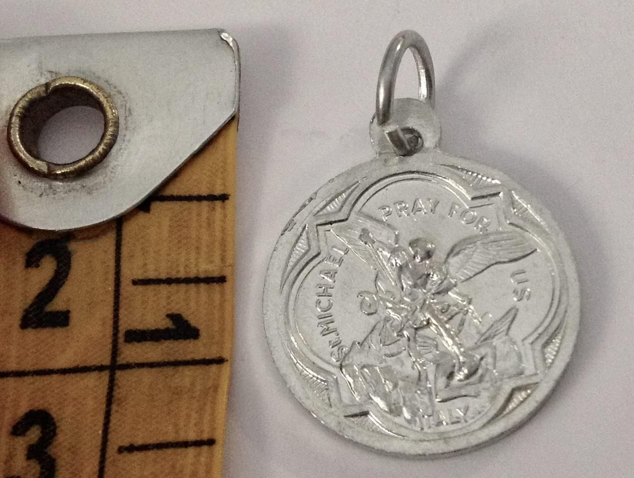 I G J LOT OF SAINT MICHAEL THE ARCHANGEL/IMMACULATE MADONNA MEDALS - THE PATRON SAINTS MEDALS - 100% MADE IN ITALY