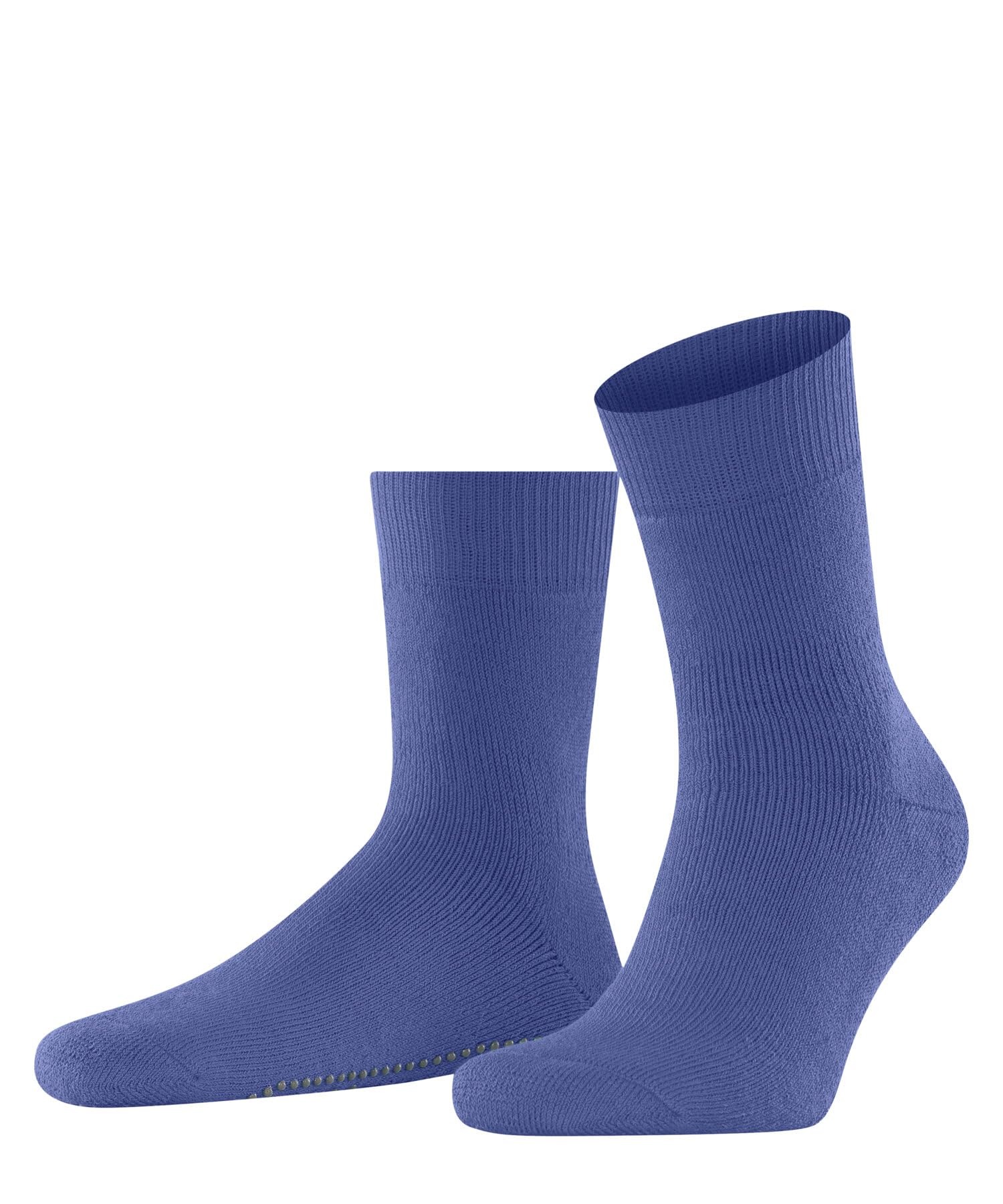 FALKE Men's Homepads Slipper Socks Anti-Slip Nubs Printed On Sole Improved Grip Thick Comfortable Warm Full Inner Plush Breathable Climate-Regulating Odour-Neutralising Wool Cotton 1 Pair