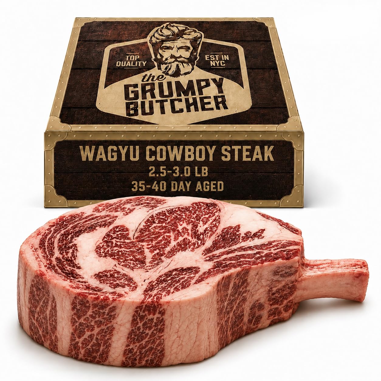 Grumpy Butcher Wagyu Cowboy Steak