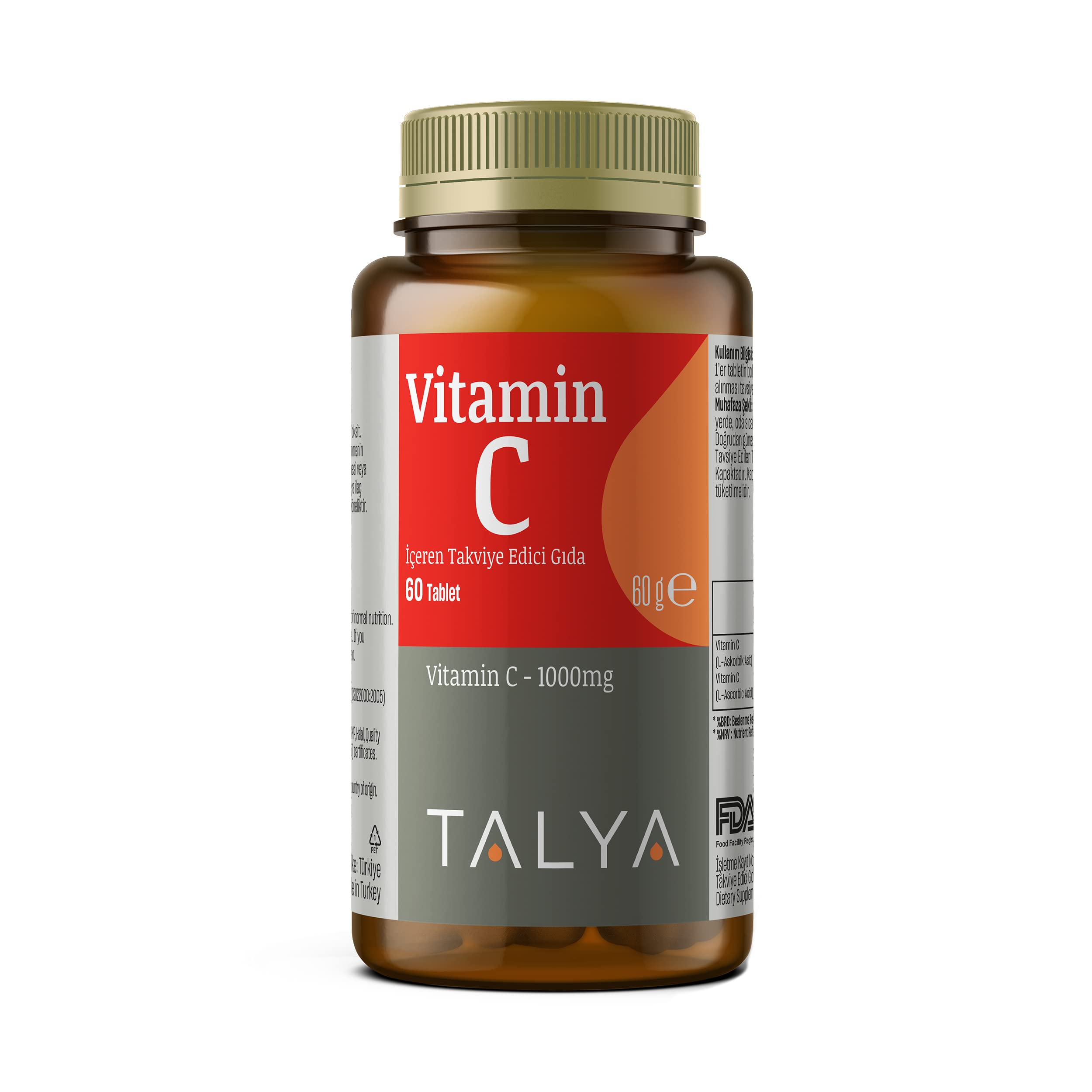 Talya Vitamin C 1000mg 60 Tablet