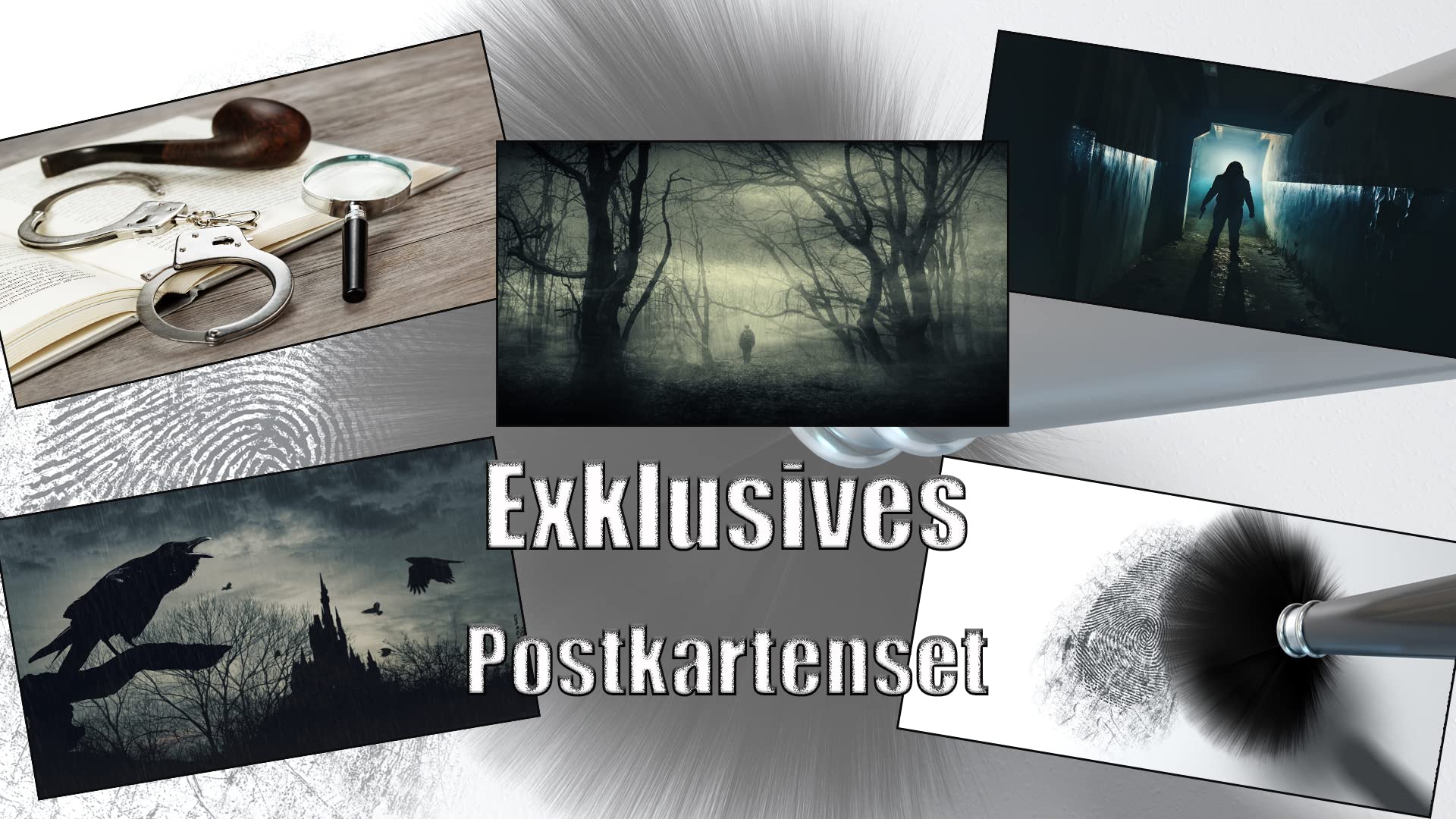 Fred Abel - Die komplette Reihe Band 1-5 plus 1 exklusives Postkartenset