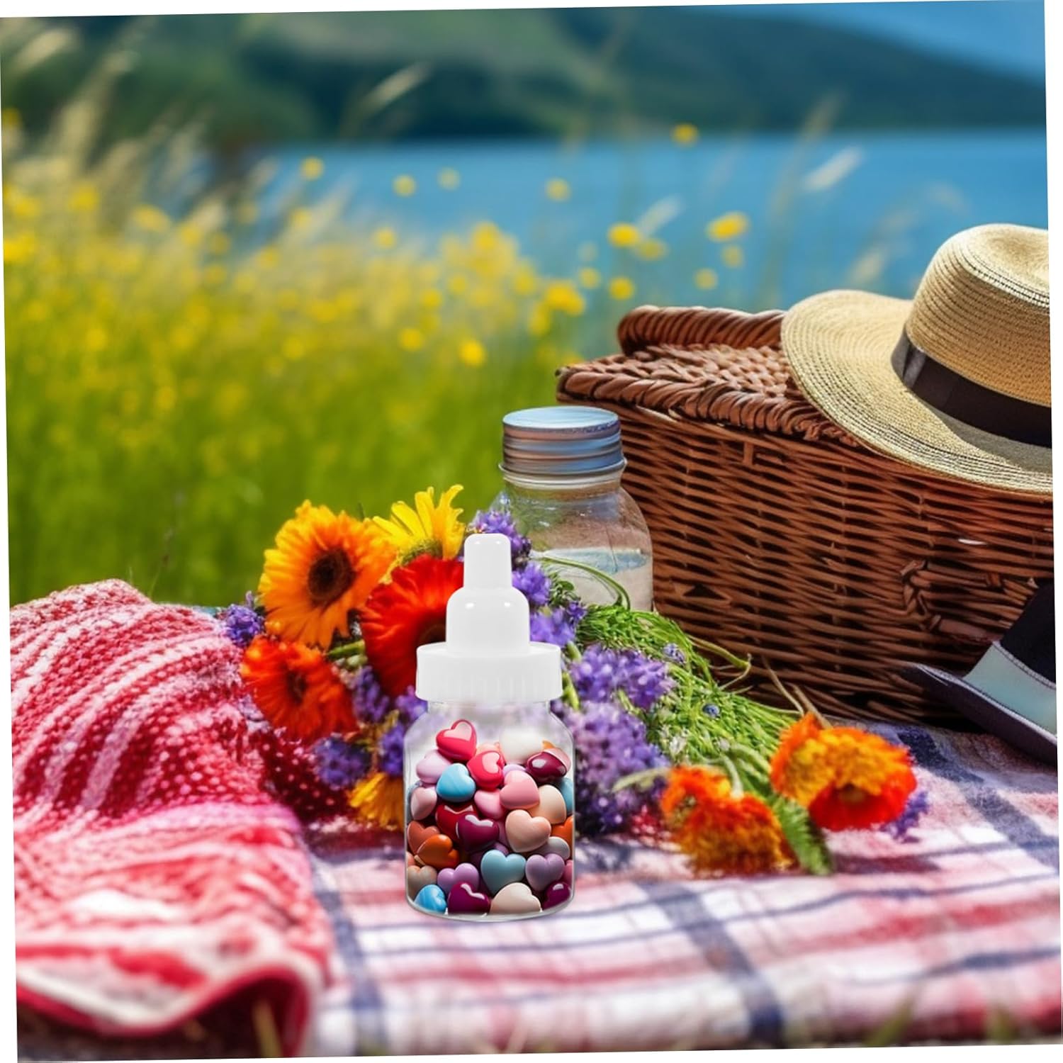 48pcs Transparent Bottle Candy Favor Box for Shower Weddings Birthdays Creative Design for Treats Crafts Items Stable Material for Party Decorations