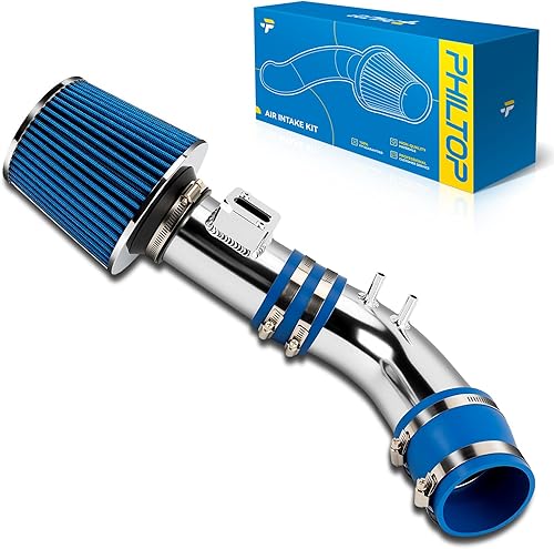Miniatura 10 de PHILTOP Kit de admisión de aire frío para Ford F150 1997-2003, Expedition 1997-2003, Navigator 1998-1999, F250 1997-1999 (azul) Azul,Rojo -,Rojo y