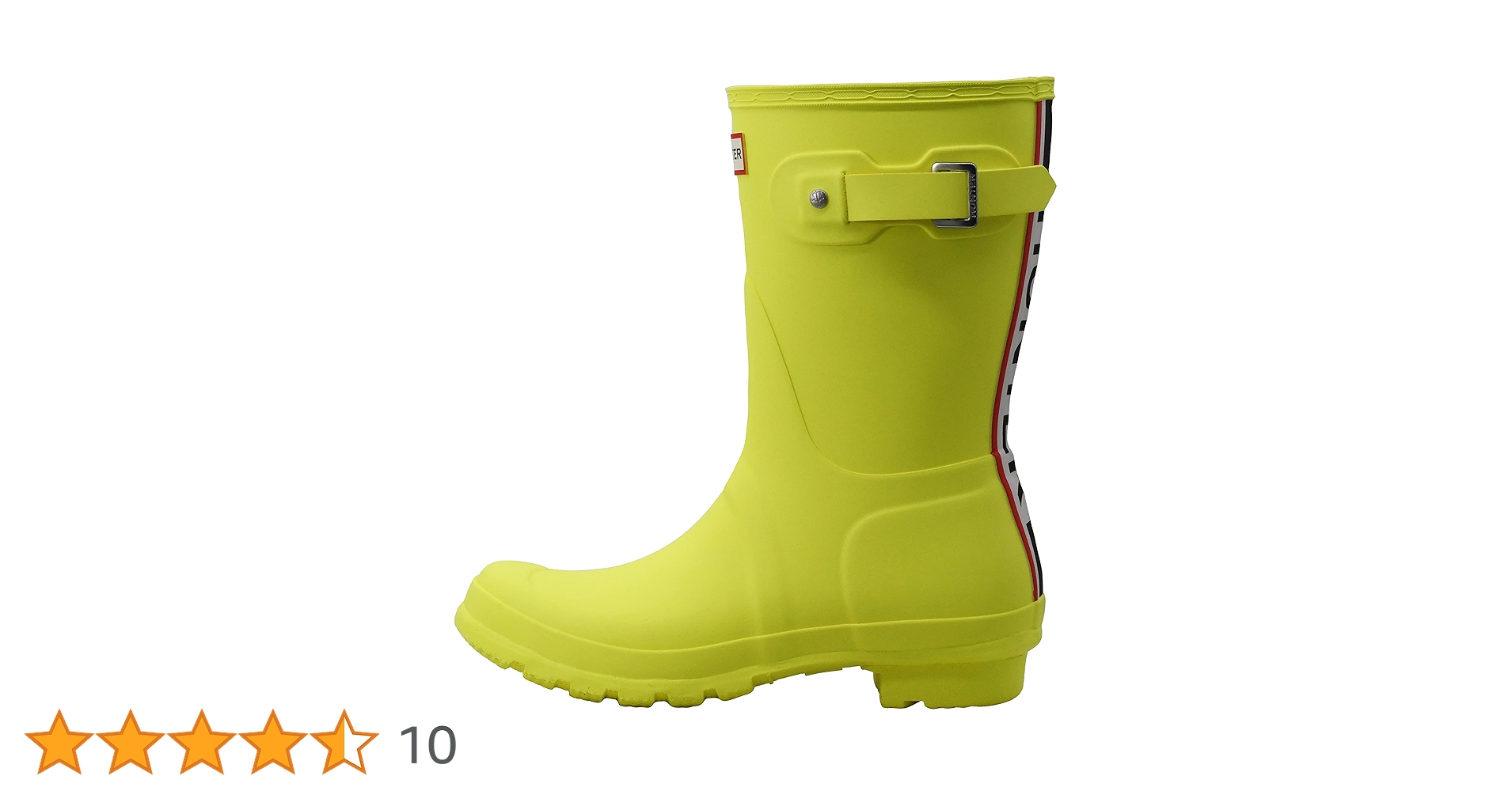 Hunter Women's Original Short Tri-Colour Logo Rain Boot