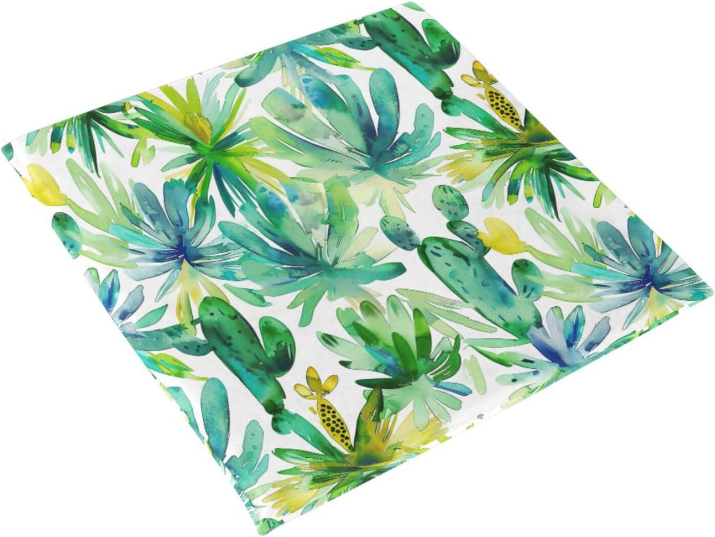 MAOBLYR Watercolour Cacti Chair Pillow for Dining Office