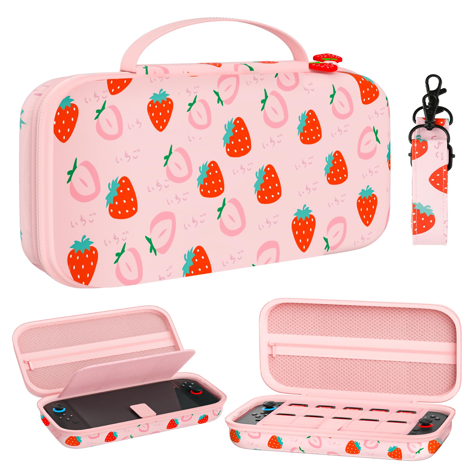 【美品】Nintendo Switch＆ケースセット FANPL Case for Nintendo Switch 2 (2025) Accessories, Pink Cute