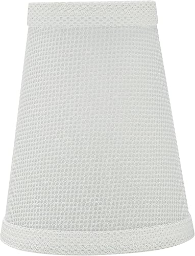 Miniatura 2 de Aspen Creative 32662-5 - Juego de lámparas de araña pequeñas con forma de imperio de tapa dura (paquete de 5), diseño de transición en blanco, ancho