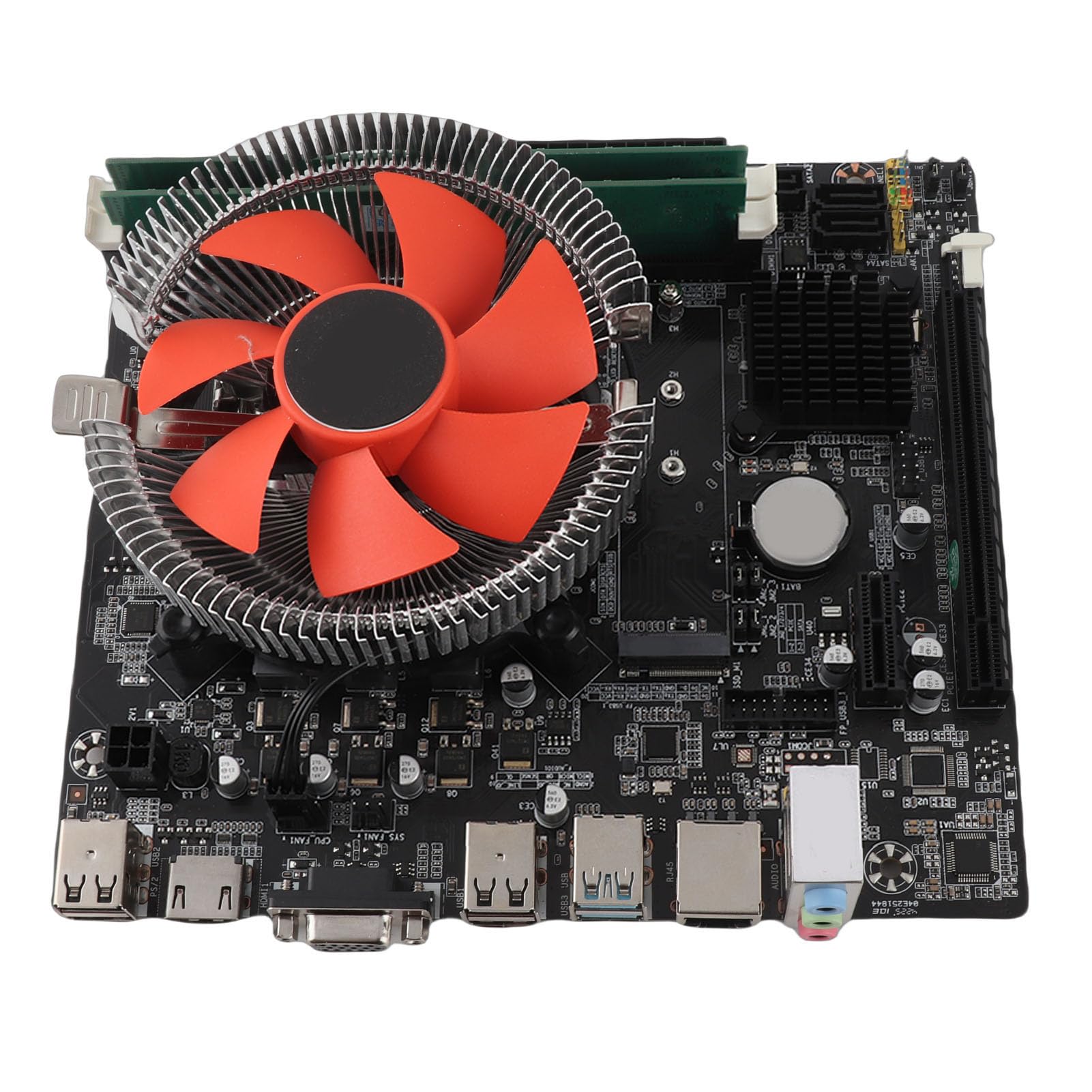 Mingzhe I5 3470 CPU 8G DDR3 Placa Base CPU Combo con Ventilador B75 Conjunto de Placa Base para Computadora de Escritorio