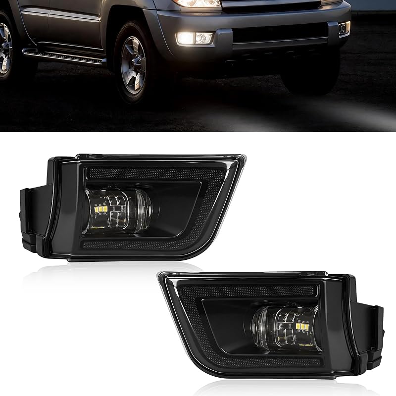 Kit de Faróis de Neblina LED Boxlight para Toyota 4Runner 2003 a 2005 – Par