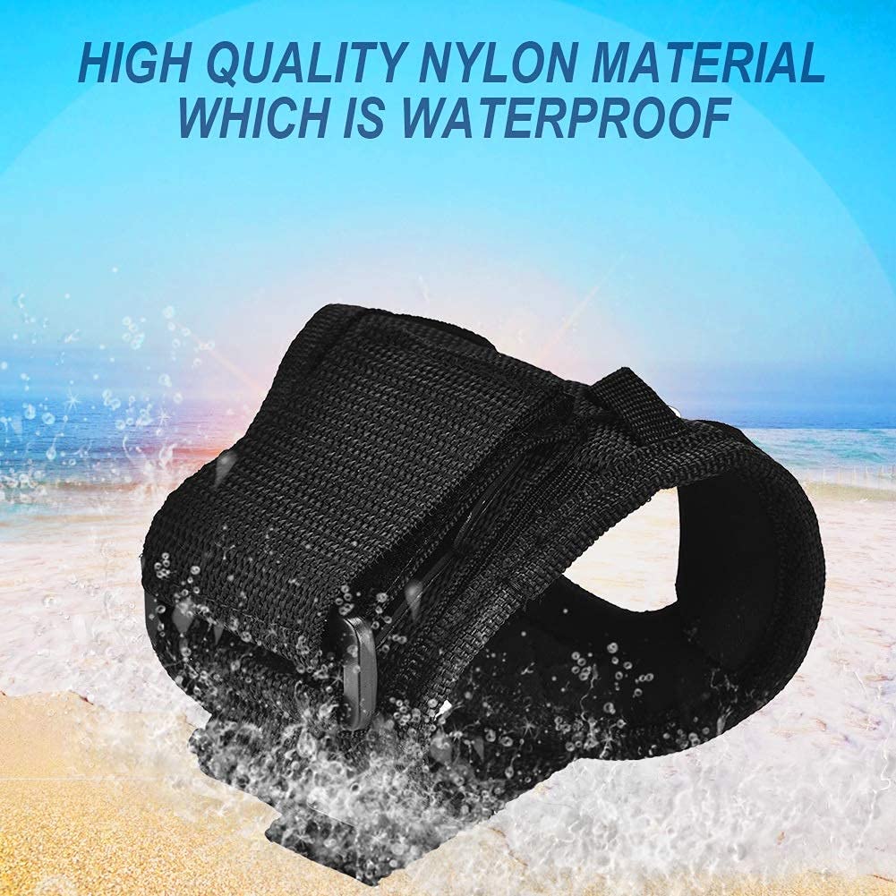MLMLH Soporte de Luz de Buceo, Guantes de Linterna, Soporte de Linterna de Mano, Funda Linterna de Muñeca, para Luces de Antorcha Subacuáticas