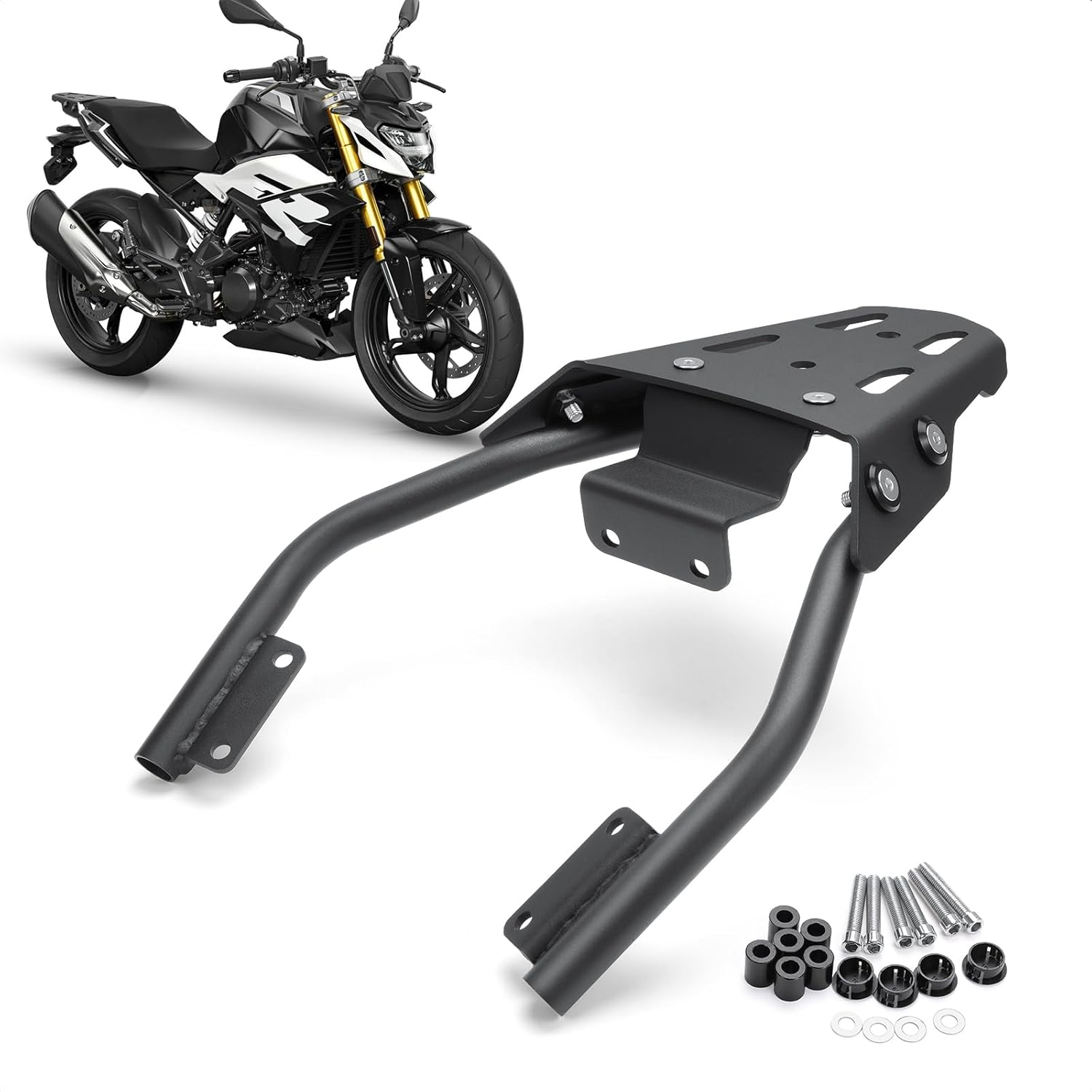 Amazon.com: Aluminum Rear Rack for G310R, Small Size Lightweight Sturdy ...