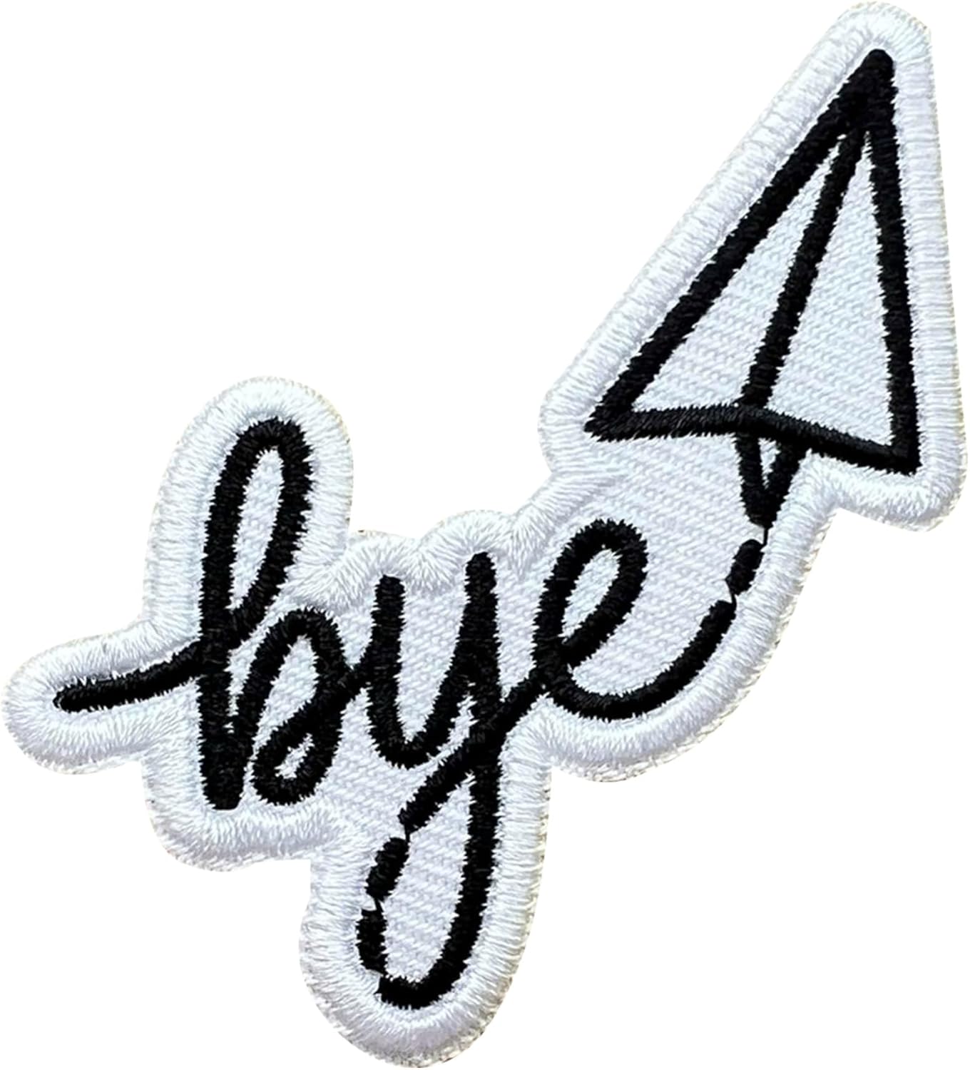 Bye Paper Airplane 3 Inches Embroidery Patch, Cute Iron On/Sew On Travel Embroidered Applique Patch, Travel Patches, Fabric Patches for Clothes Backpacks Hats, Traveling DIY Accessories Gifts
