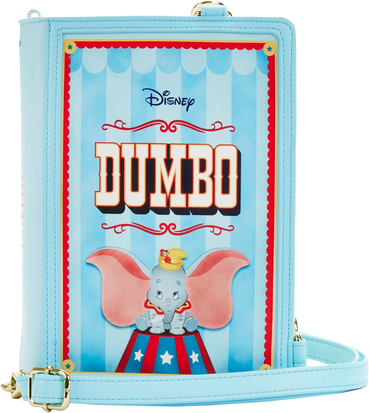 Loungefly DISNEY DUMBO BOOK SERIES CONVERTIBLE CROSSBODY BAG