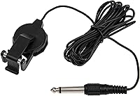 Vista 1 de 1 pastilla Yootones con clip con conector de audio compatible con guitarra acústica, violín, banjo ukelele (negro)
