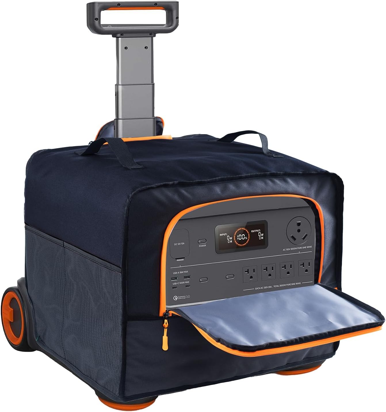 Dust Cover Compatible with Jackery Solar Generator 2000 Plus 400W, Jackery Explorer Kit 4000 Plus, Jackery Solar Generator 3000 PRO 400W, Waterproof Dust Cover for Jackery Solar Generator