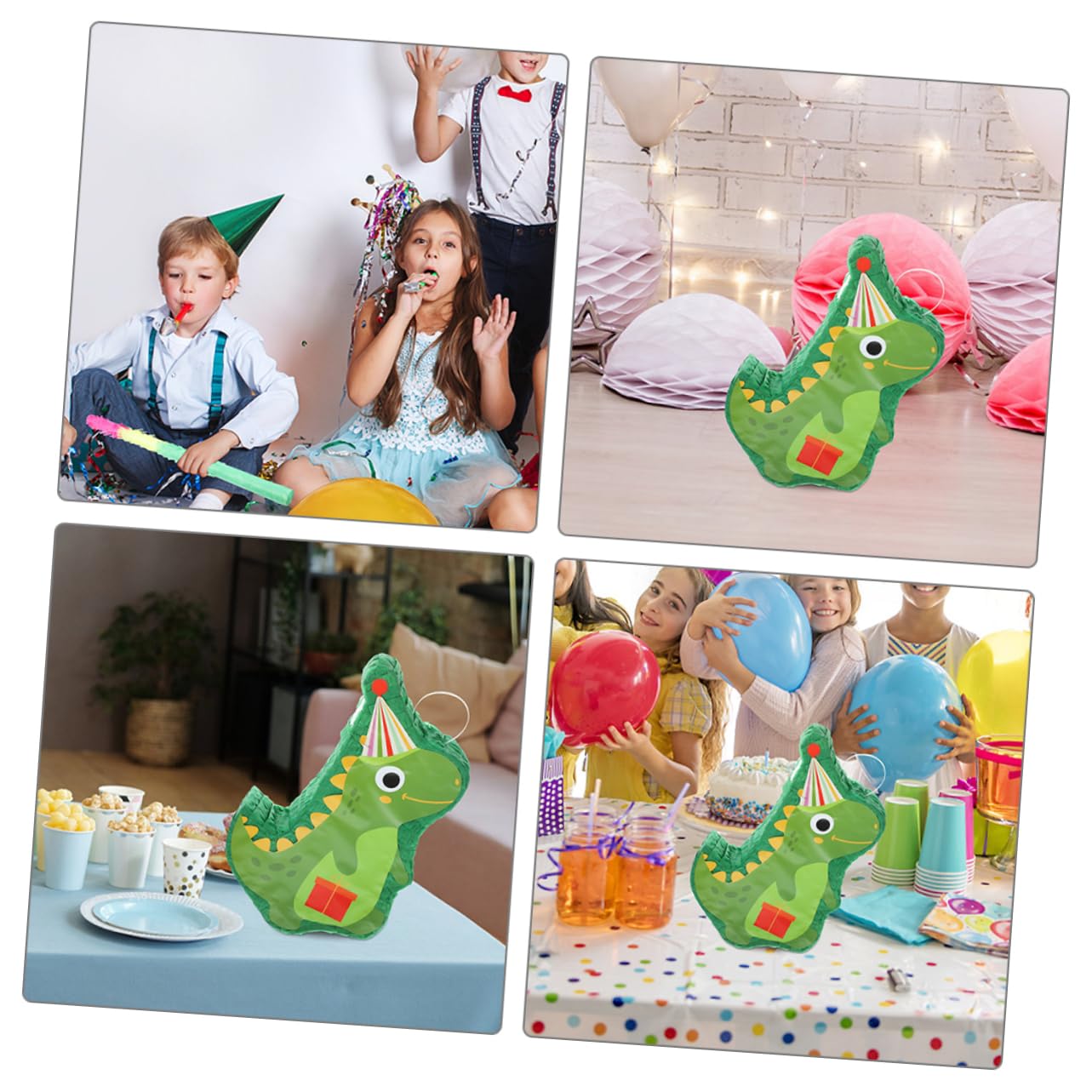 SHOWERORO 1juego Piñata De Para Fiestas De Golpear Suministro De Decoración De Cumpleaños Prop De Fiesta De Cumpleaños y Celebraciones