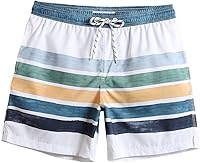 Vista 1 de maamgic Traje de baño para hombre de corte ajustado de 7 pulgadas, de secado rápido, con forro de malla