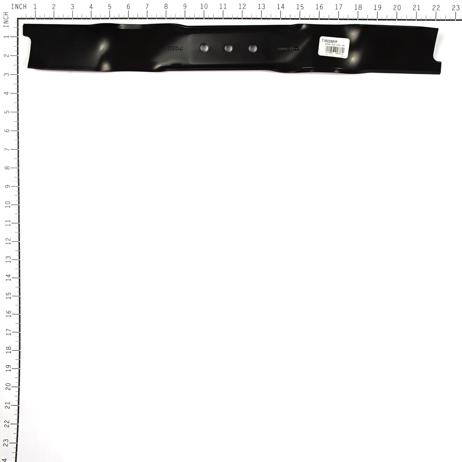 Briggs & Stratton Genuine Briggs & Stratton 22" Mower Blade Wave Steel Deck