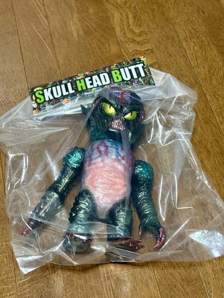 X 🎋 マーミット 【オレンジ】 スカルヘッドバット Marmit SKULL HEAD