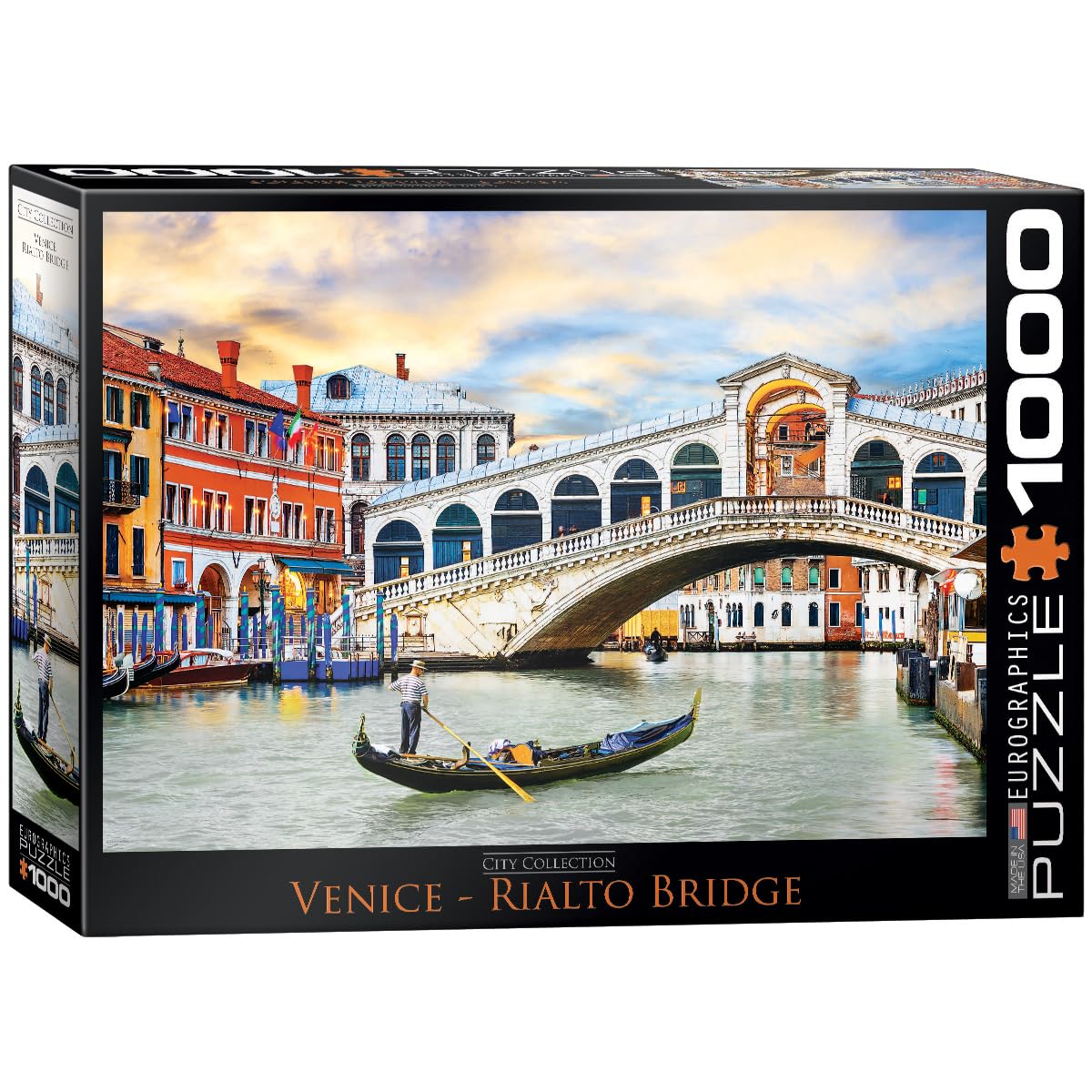 EuroGraphics 6000-0766 Venice Rialto Puzzle (1000-Piece) Jigsaw