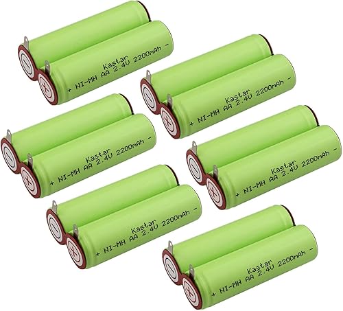 Miniatura 7 de Kastar Paquete de 1 batería Ni-MH de 2.4 V 2200 mAh de repuesto para baterías interestatales GE 41B020AC02101 GE 41B020AC161019801 ANIC0200, Welch