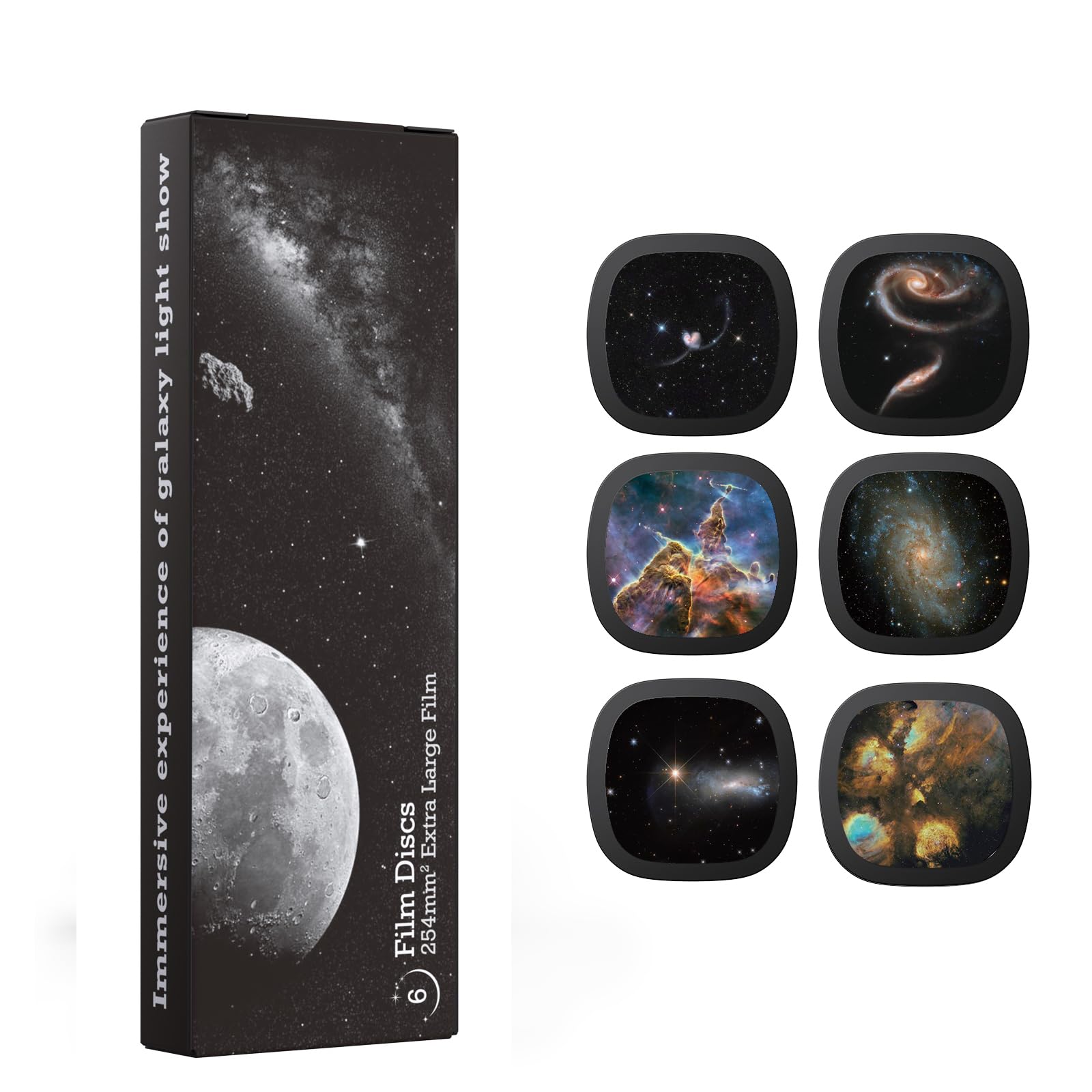 Meteor and Galaxy Projector & 2025 Version 6PCS Disc Set - Nebula C