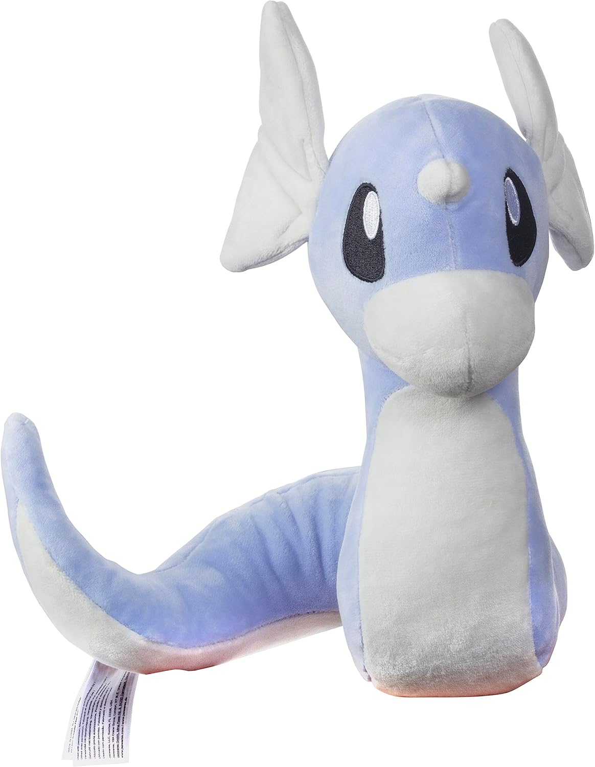 Pokemon 8" Dratini Plush - Officially Licensed - Scarlet & Violet Dragonite Evolution Figure - Authentic Soft Stuffed Animal Dragon Toy -Gift for Kids, Boys, Girls