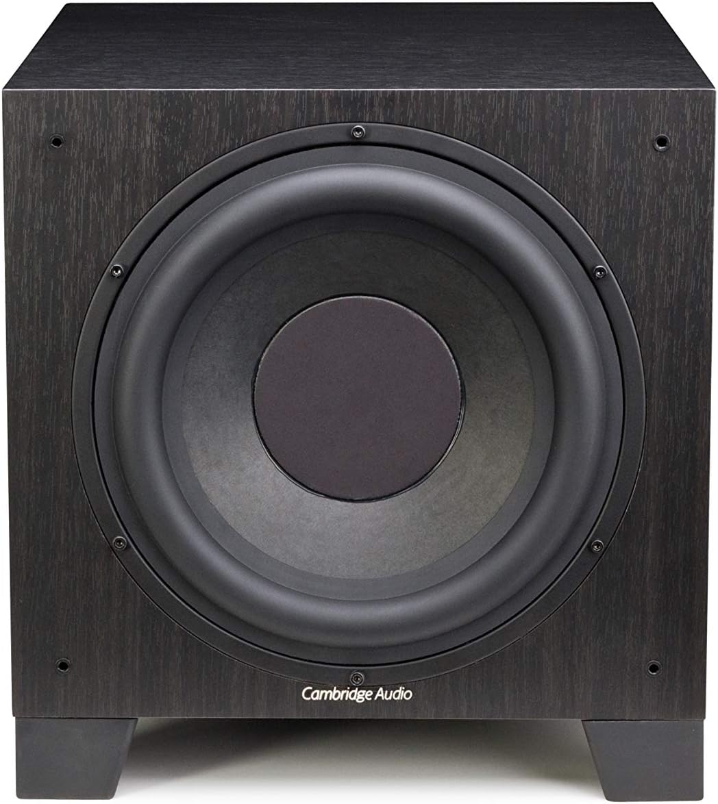 Cambridge Audio Aero 9 Premium Home Cinema Active Subwoofer - 500 Watts Class D Amplifier, 10'' Driver (Black)